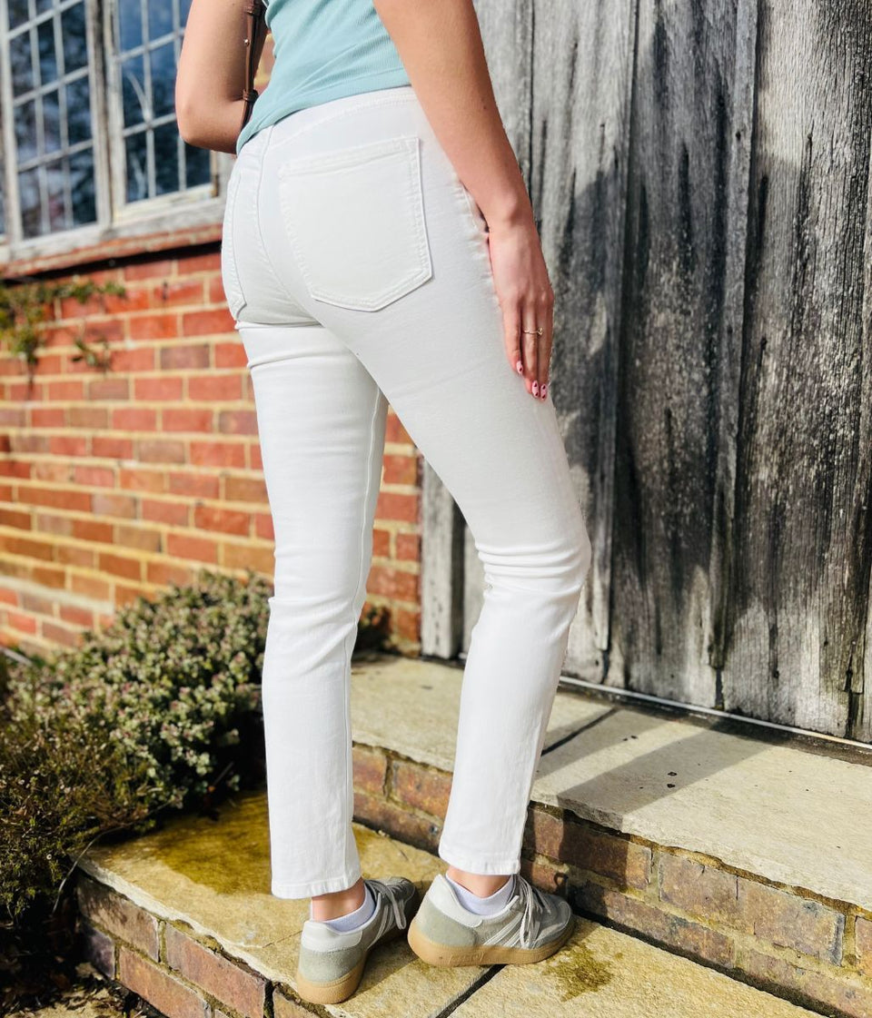 White Lily Slim Fit Jeans