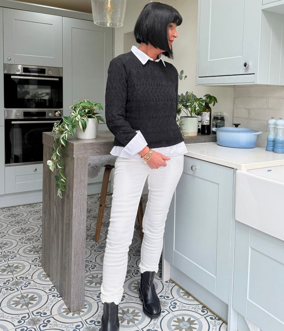 White Lily Slim Fit Jeans