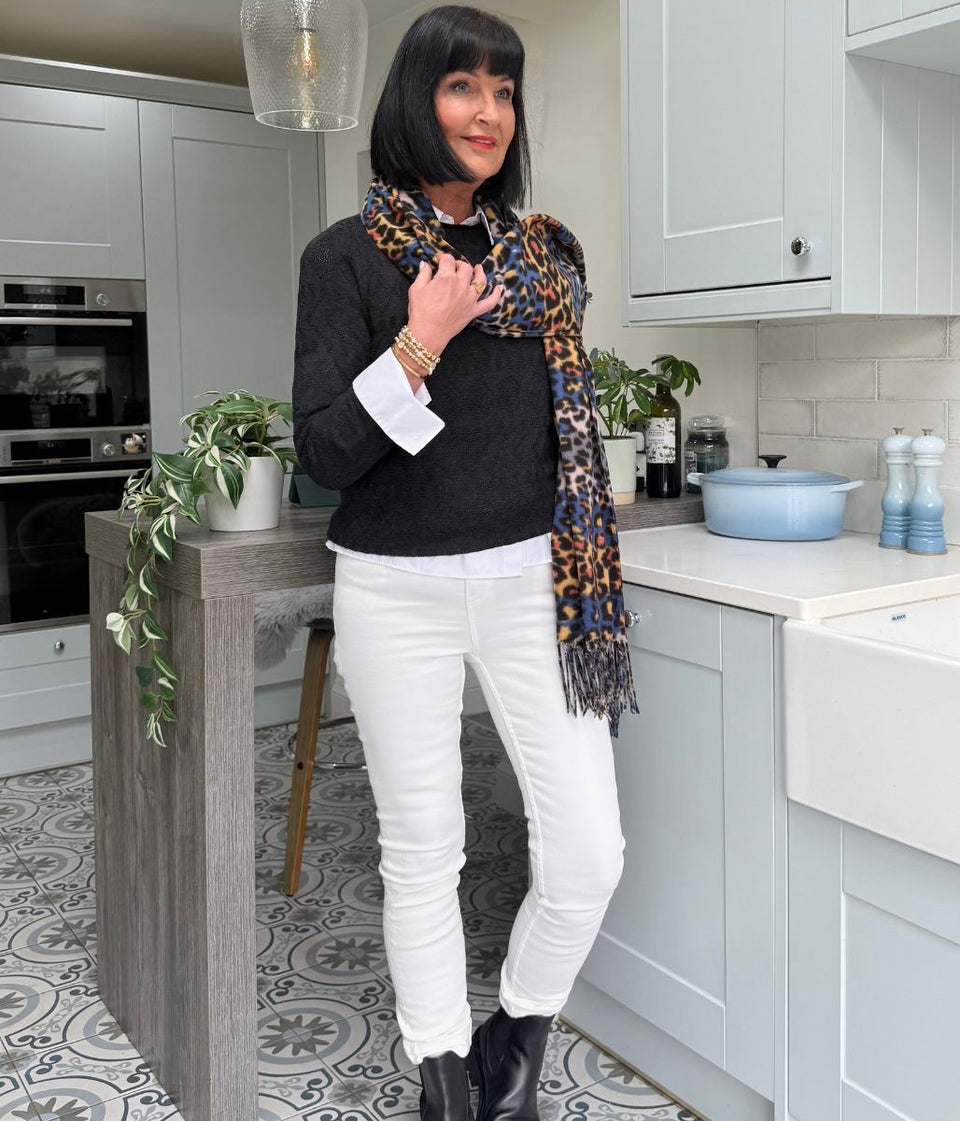 White Lily Slim Fit Jeans