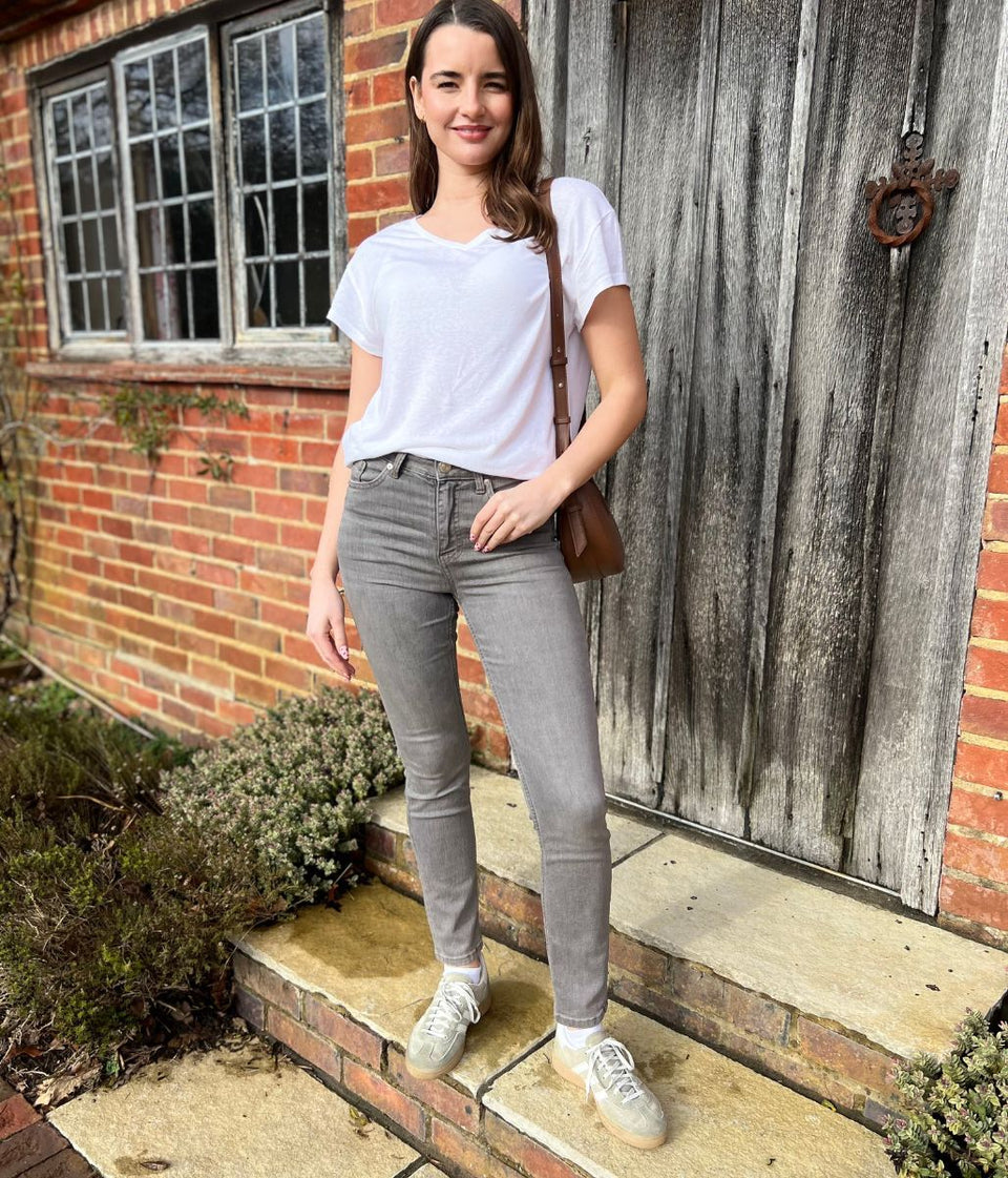 Grey Lily Slim Fit Jeans