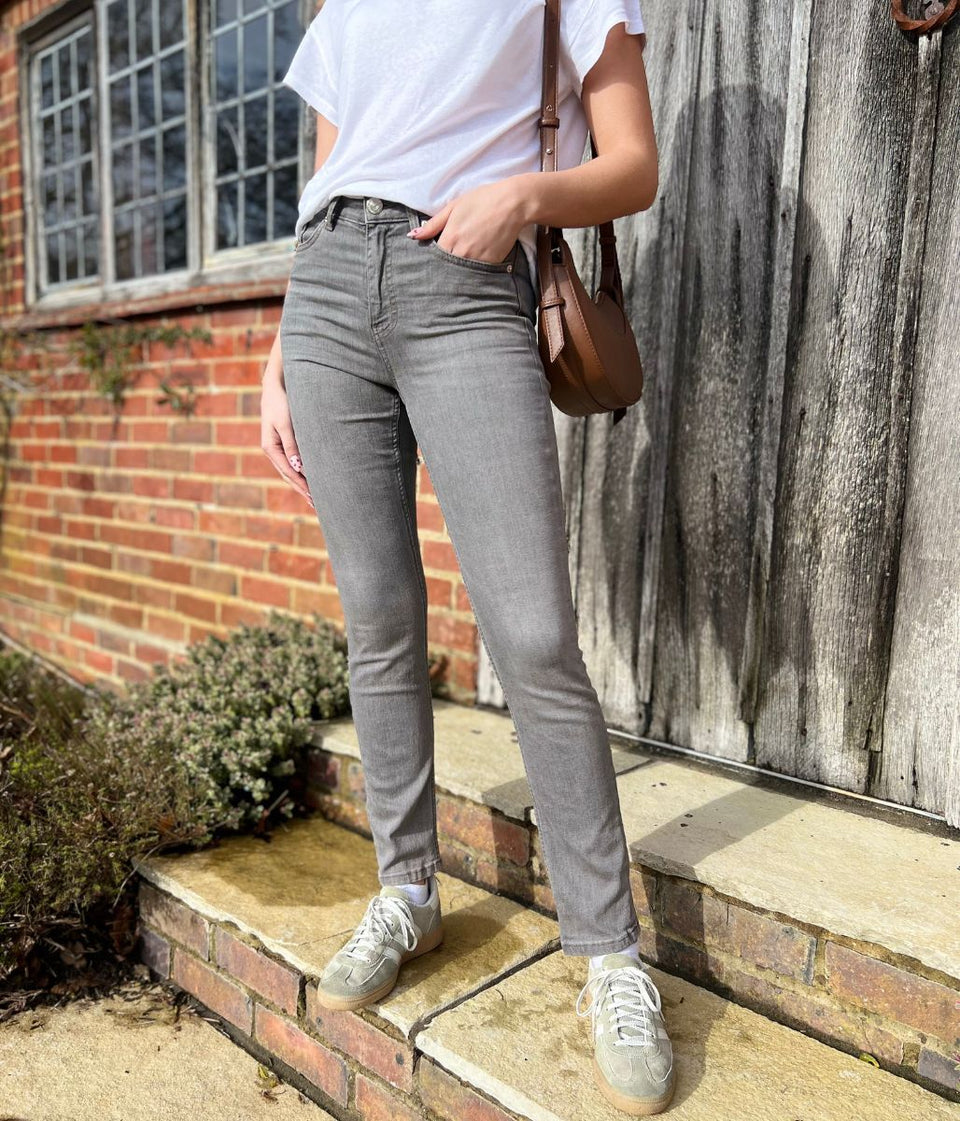 Grey Lily Slim Fit Jeans