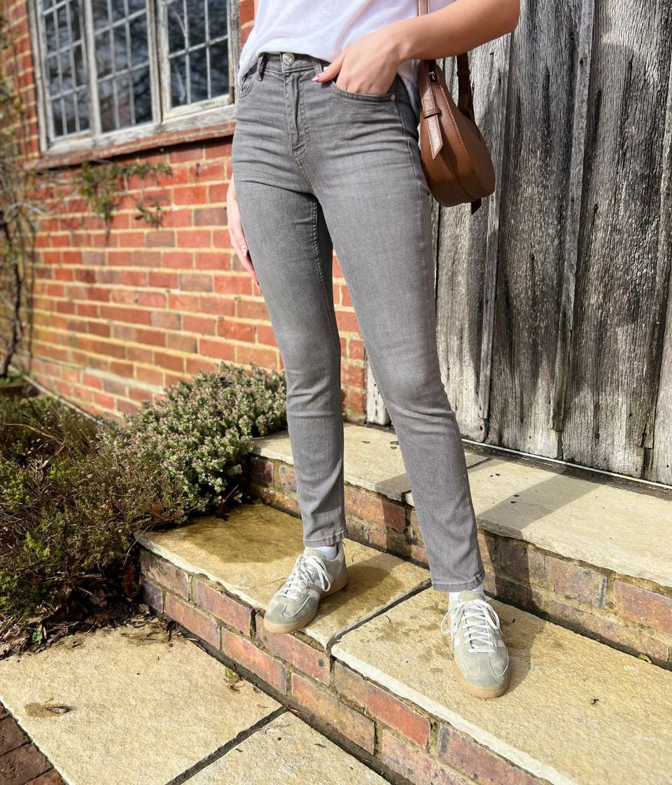 Grey Lily Slim Fit Jeans