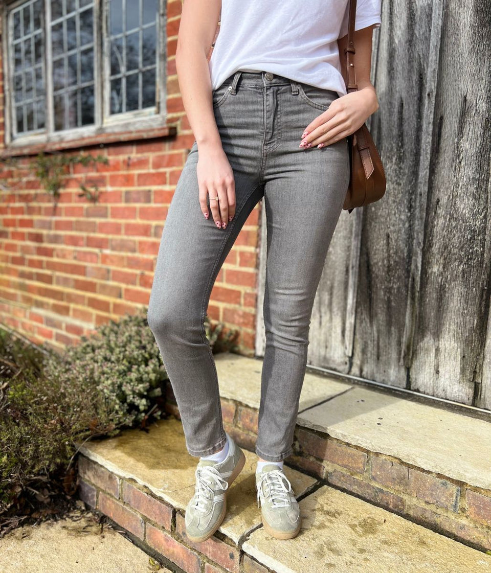 Grey Lily Slim Fit Jeans