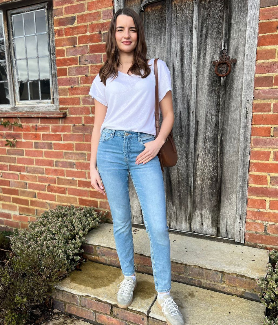 Light Blue Lily Slim Fit Jeans