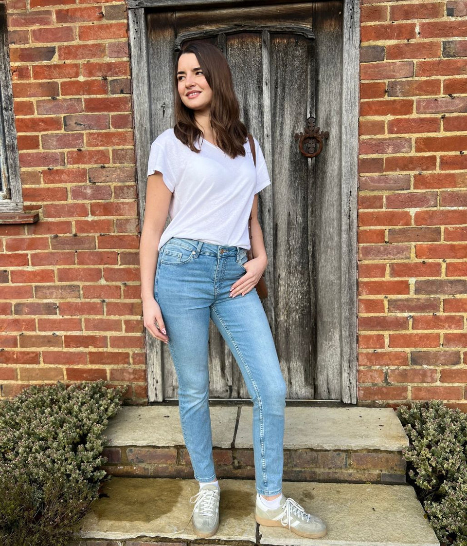 Light Blue Lily Slim Fit Jeans