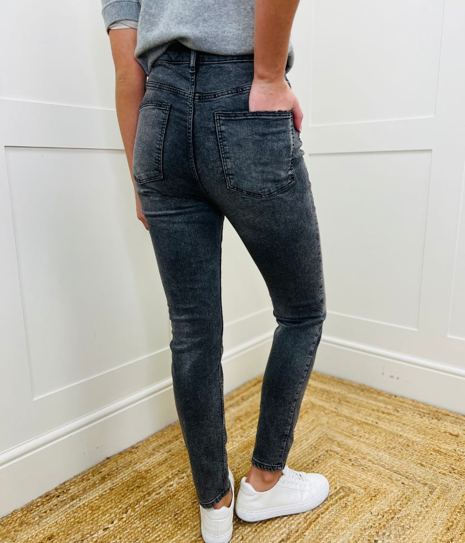 Grey Lily Slim Fit Jeans