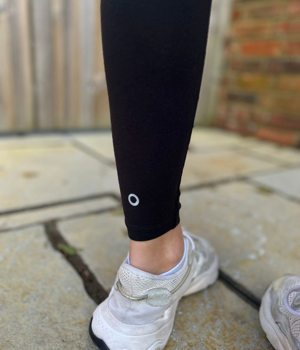 Black Piped Good Move High Waisted Leggings