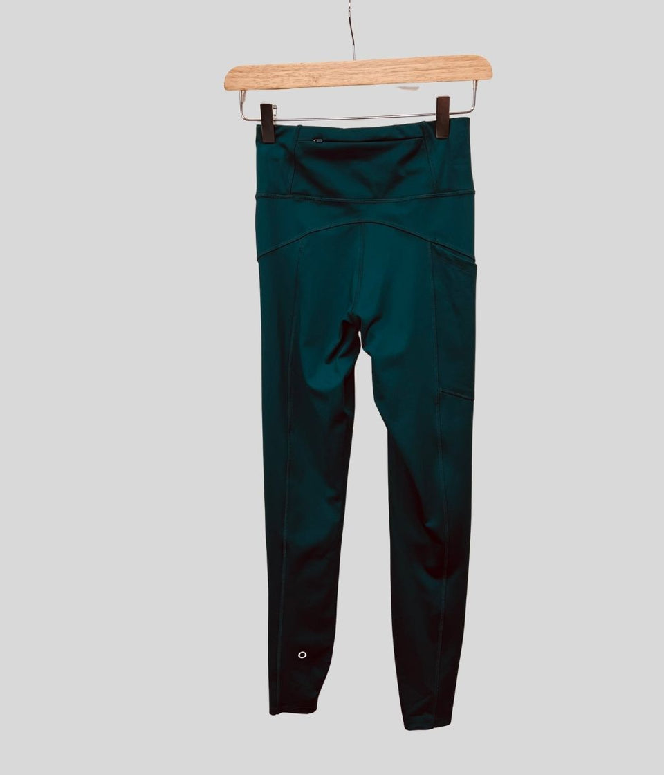 Teal Good Move High Waisted Leggings