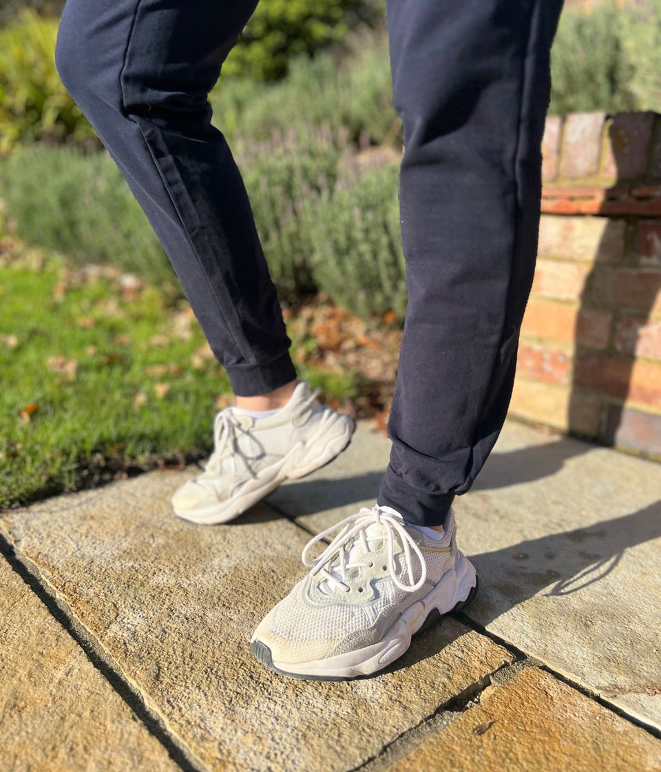 Navy Good Move Cuffed Joggers