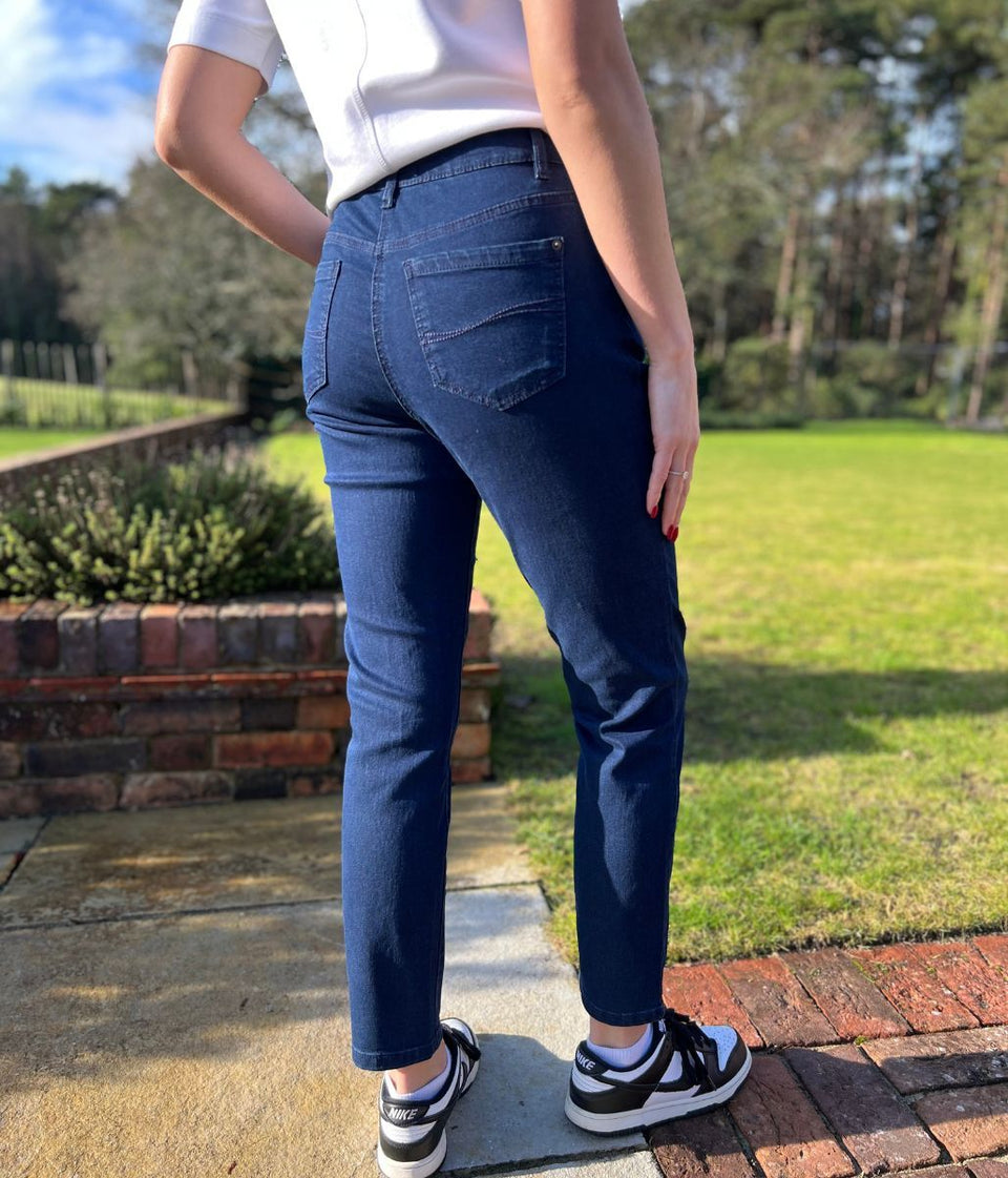 Navy Emilee Lift & Shape Jeans