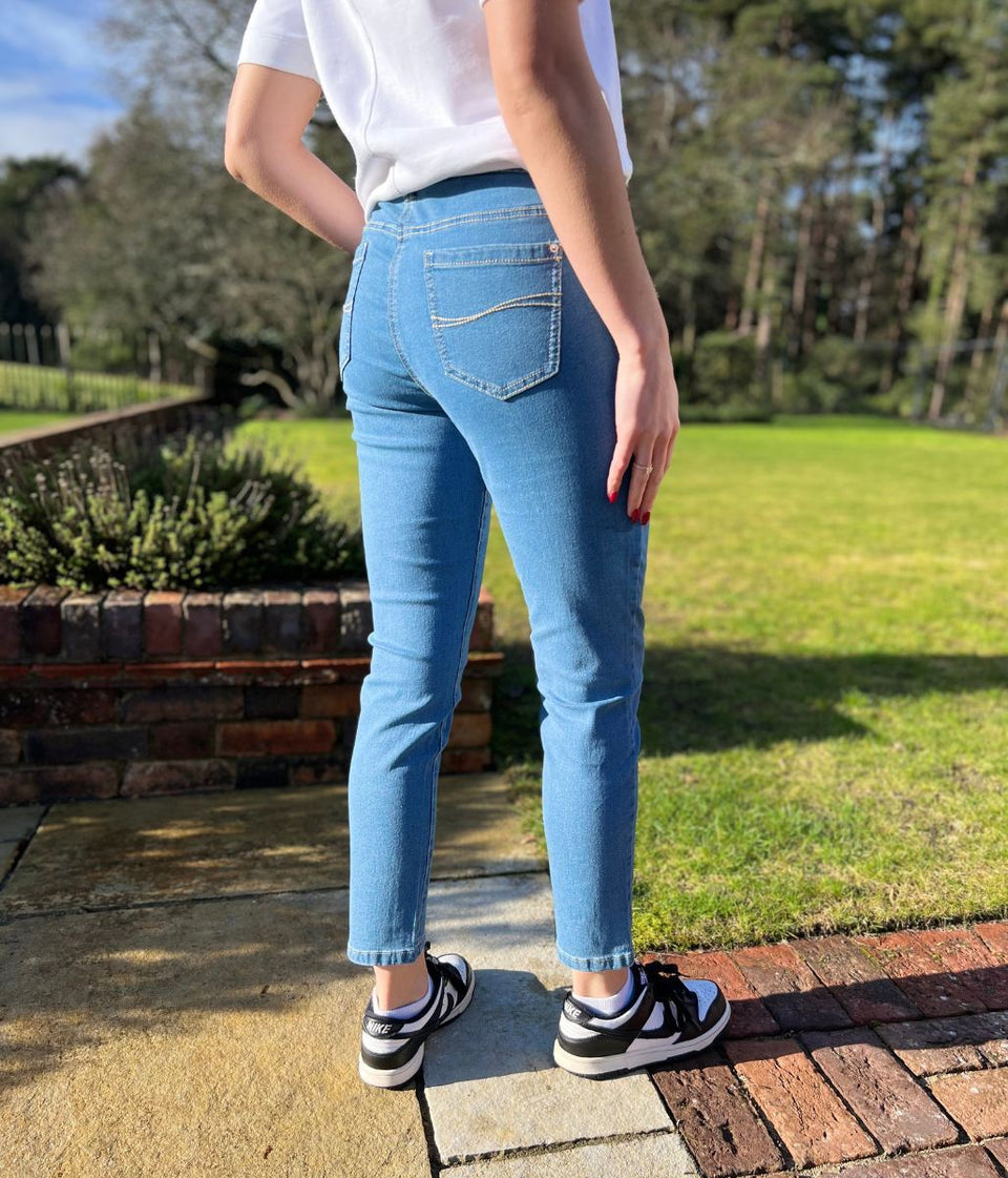Mid Blue Emilee Lift & Shape Jeans
