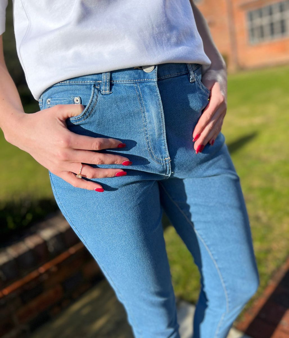 Mid Blue Emilee Lift & Shape Jeans