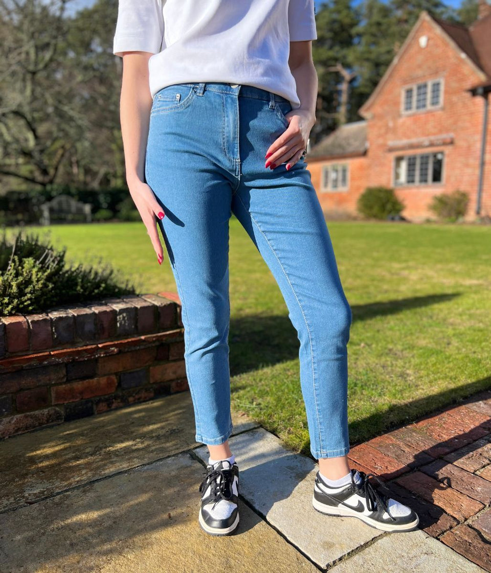 Mid Blue Emilee Lift & Shape Jeans