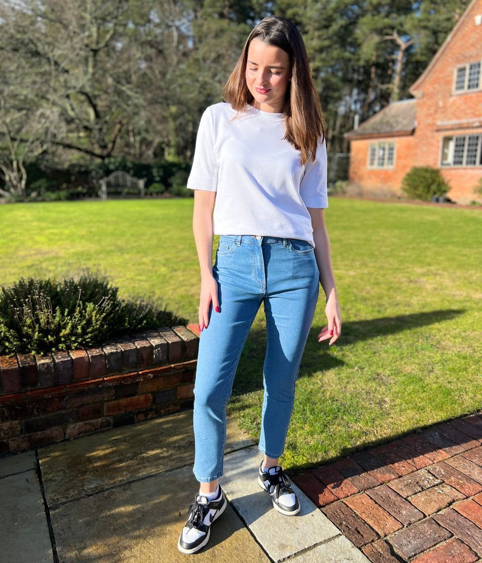 Mid Blue Emilee Lift & Shape Jeans