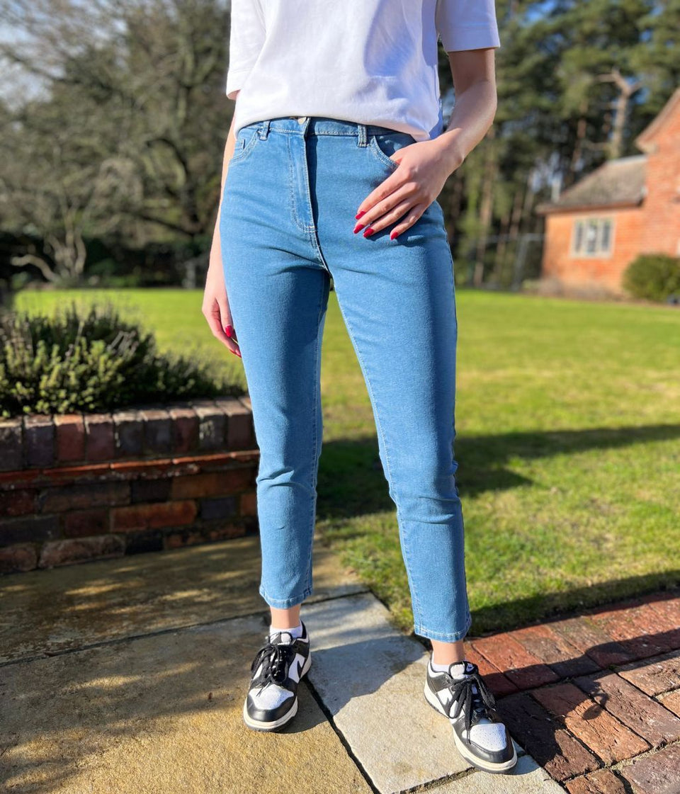 Mid Blue Emilee Lift & Shape Jeans