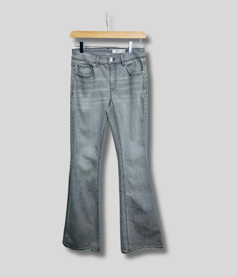 Light Grey Eva Bootcut Jeans