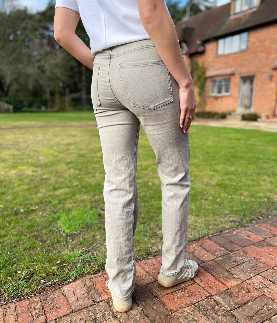 Light Grey Sienna Straight Leg Jeans