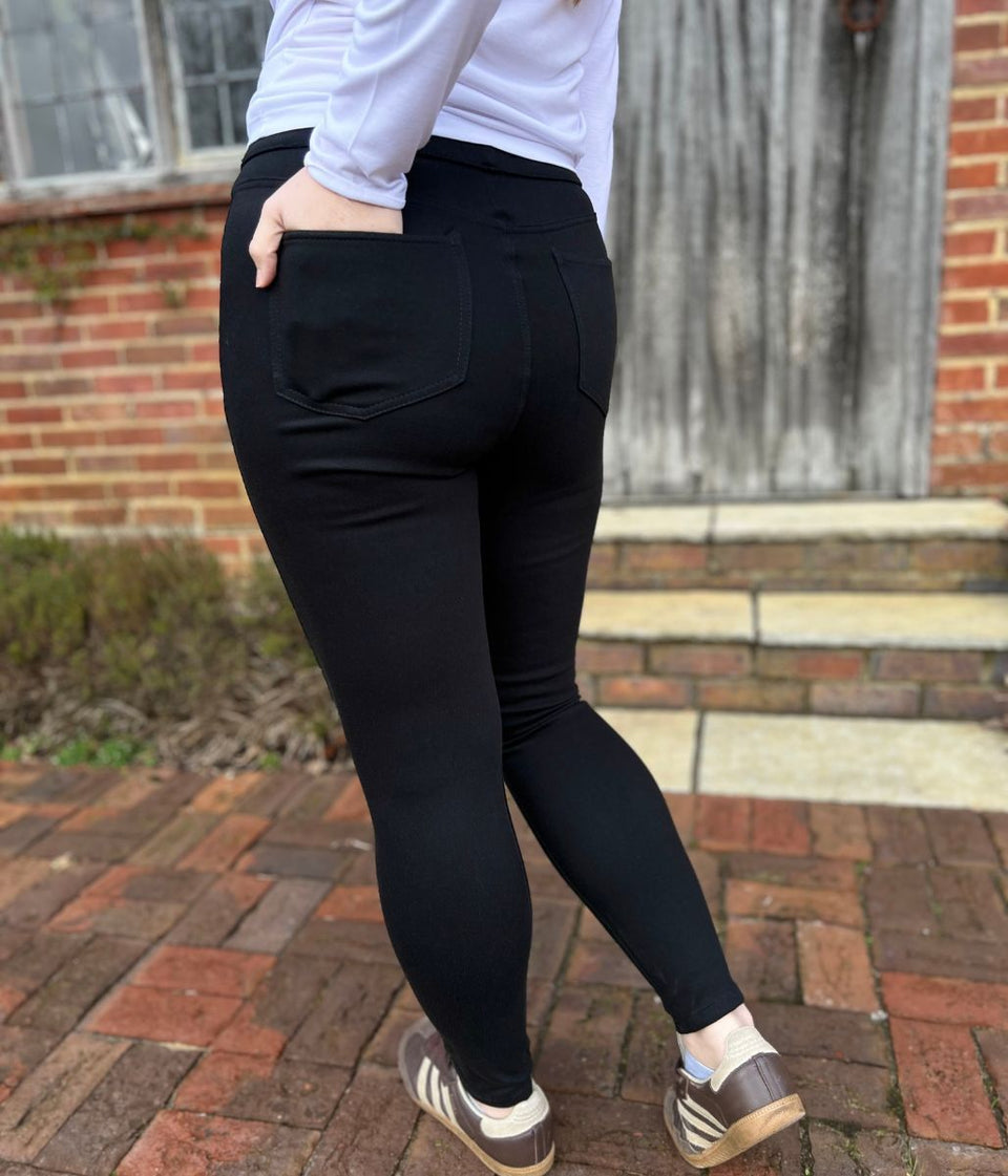 Black Soft Touch Jeggings