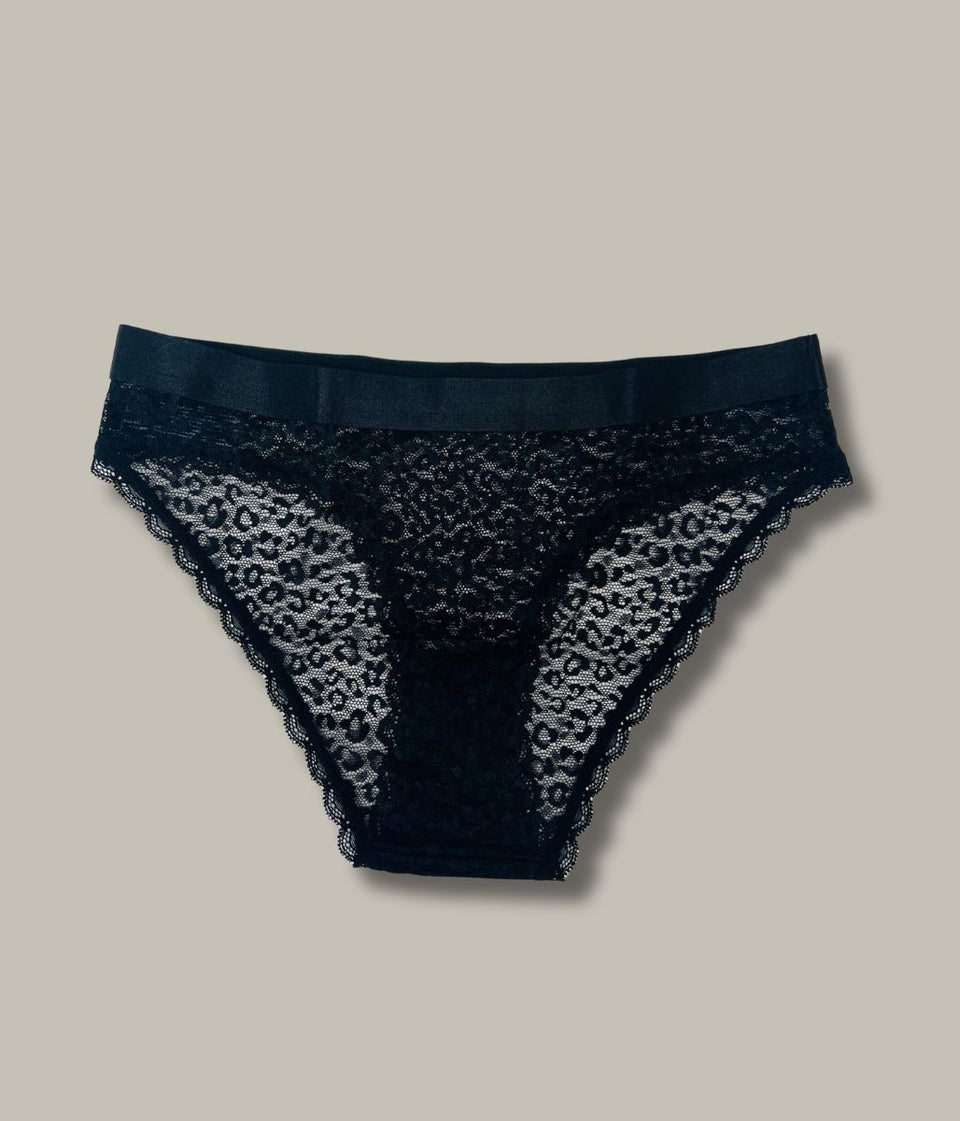 Black Brave Soul 3 Pack Lace Briefs