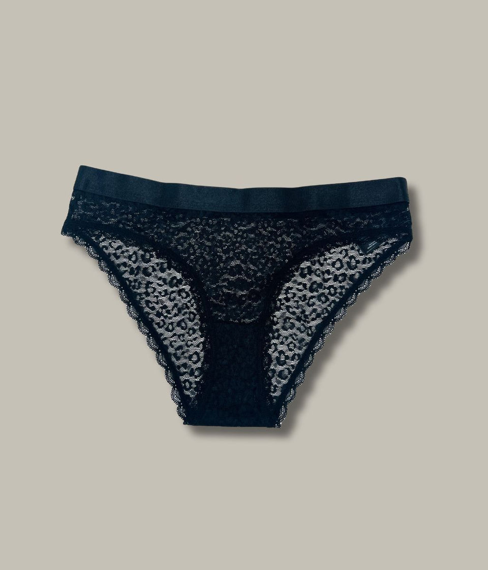 Black Brave Soul 3 Pack Lace Briefs