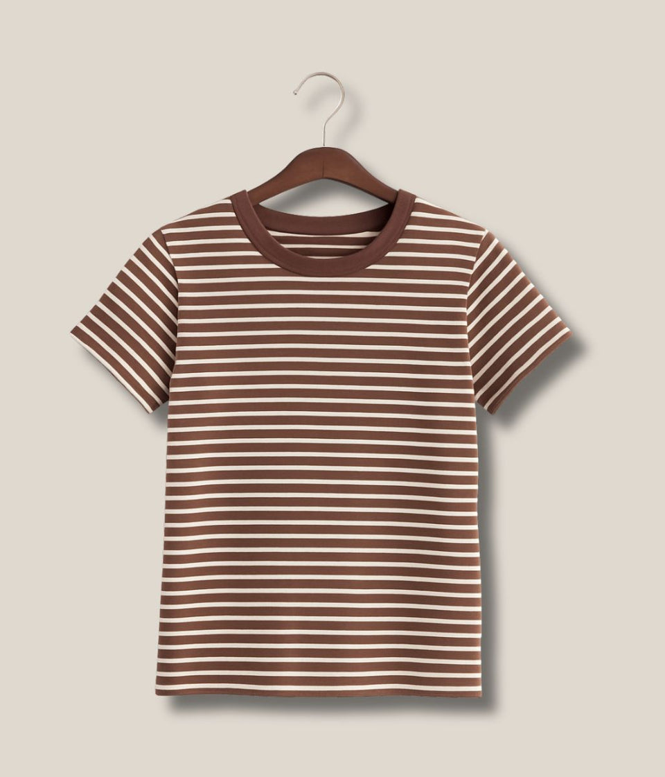 Striped Cotton T-Shirt