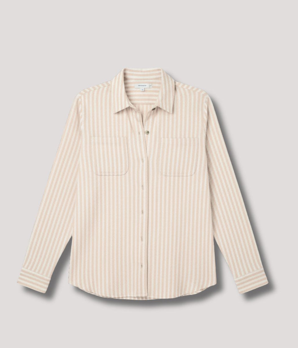 Pink Striped Jersey Shirt