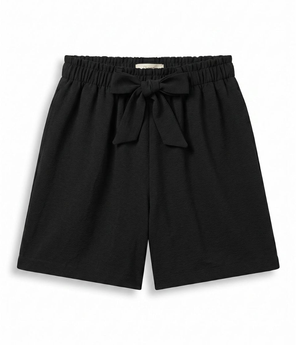 Black Relaxed Shorts