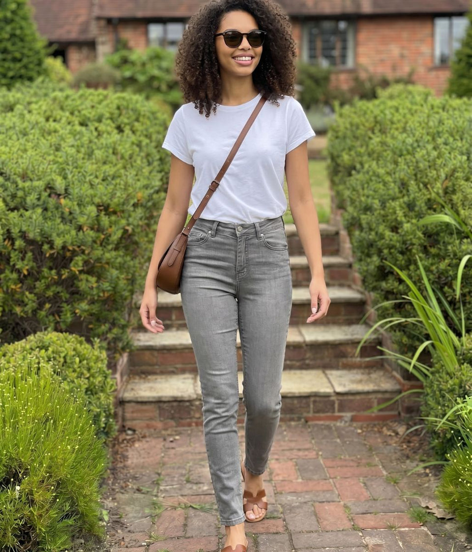 Grey Lily Slim Fit Jeans