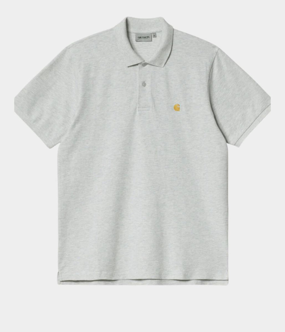 Grey Men's Chase Pique Polo Shirt