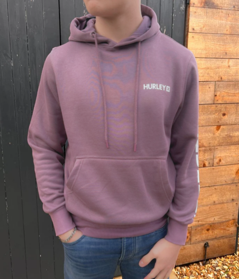 Lavender Hurley Seaside Hoodie