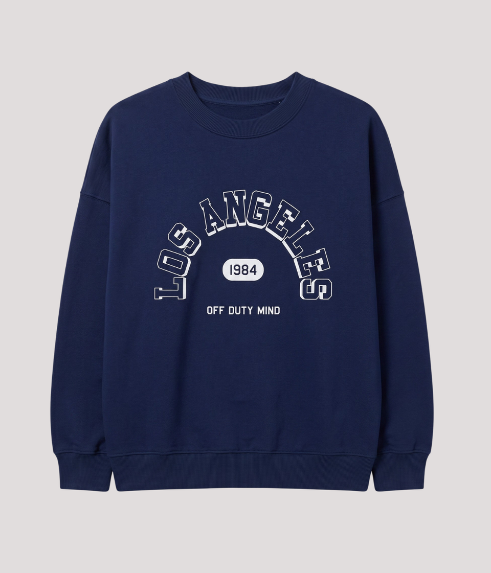Blue LA Graphic Sweatshirt