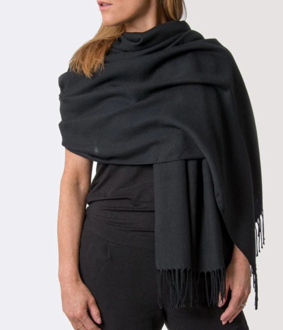 Black Pashmina Scarf
