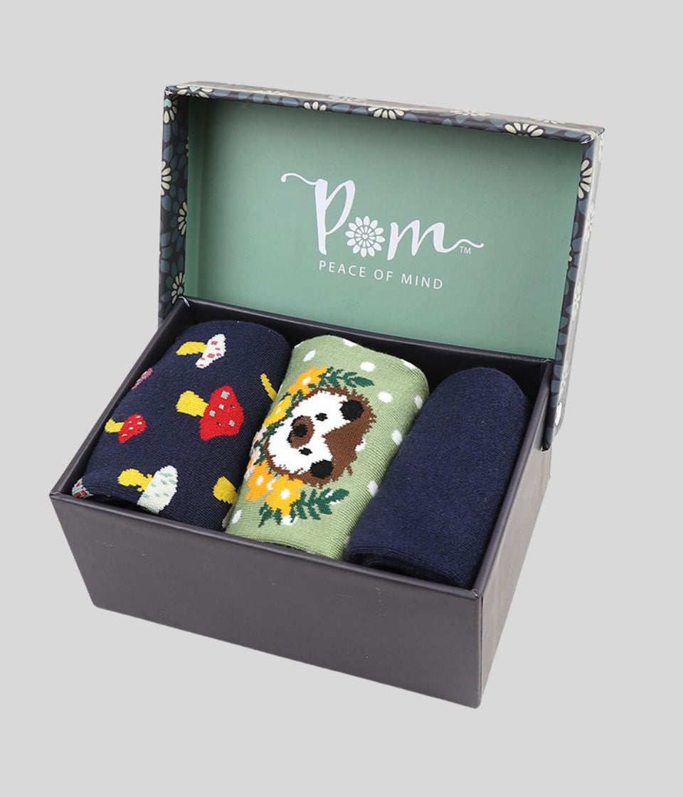 Pom London Hedgerow Box Set Socks