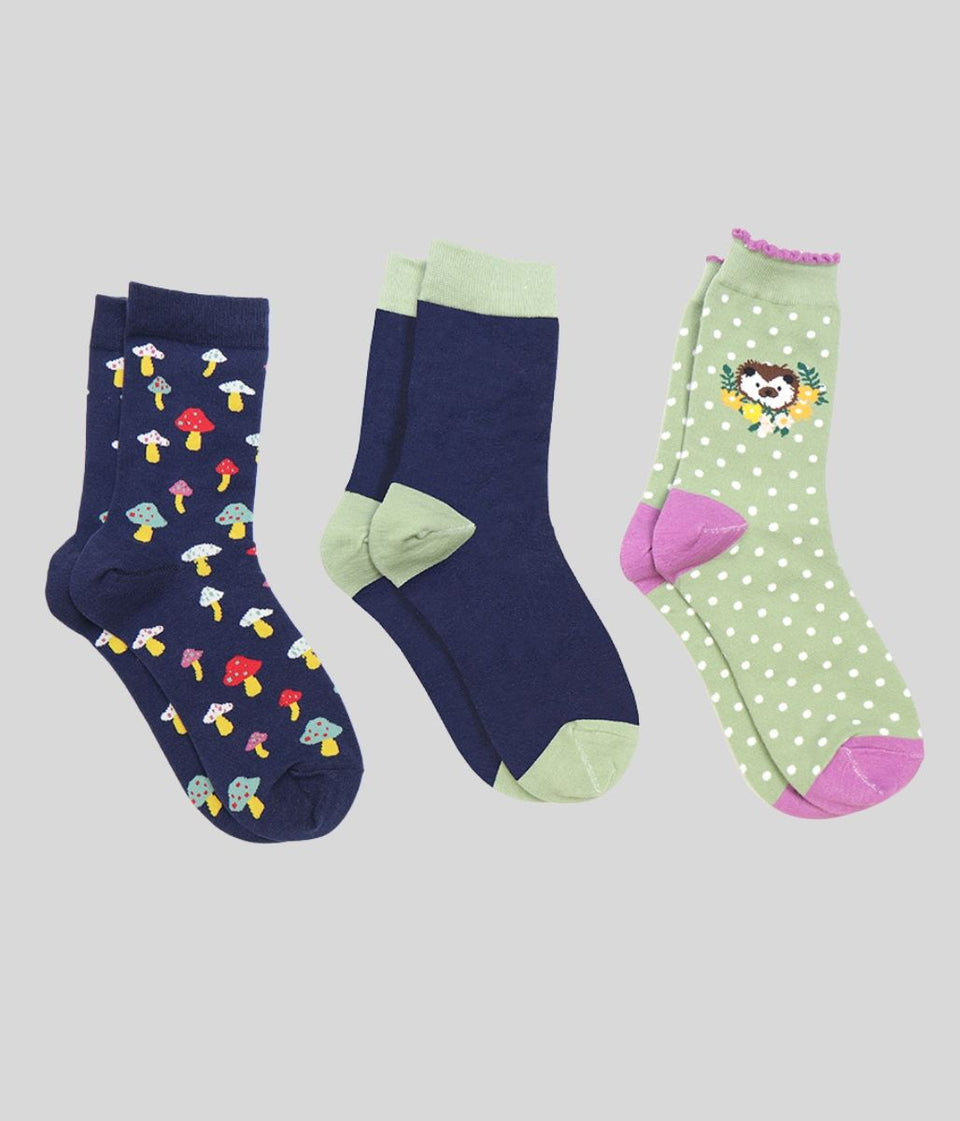 Pom London Hedgerow Box Set Socks