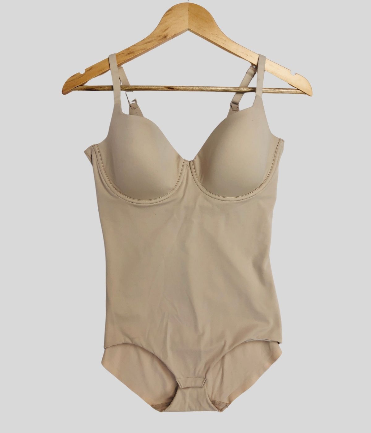 Ladies Ex-Highstreet Nude Shapewear Body Suit 36D Us (36DD UK)