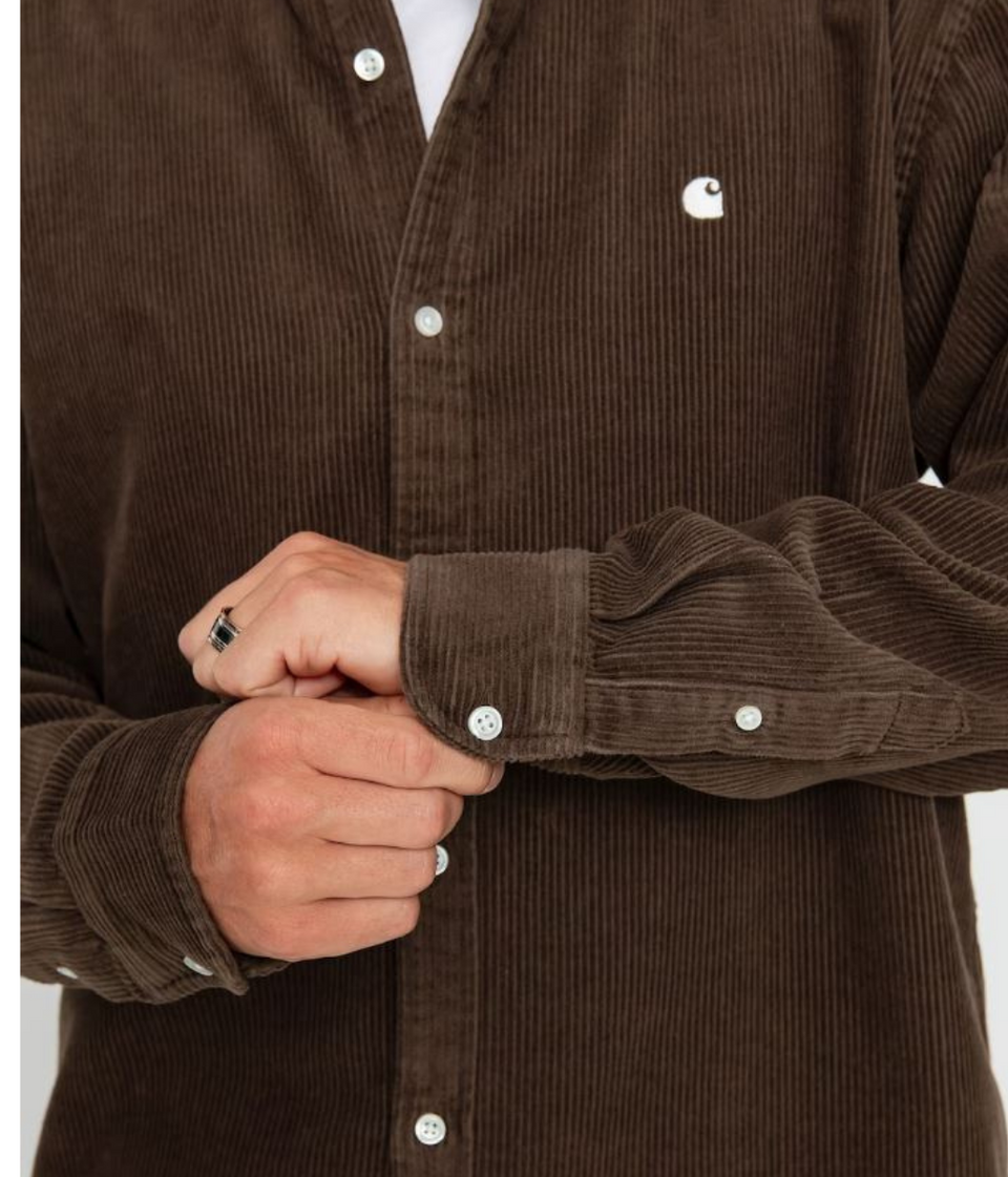 Brown Madison Cord Shirt