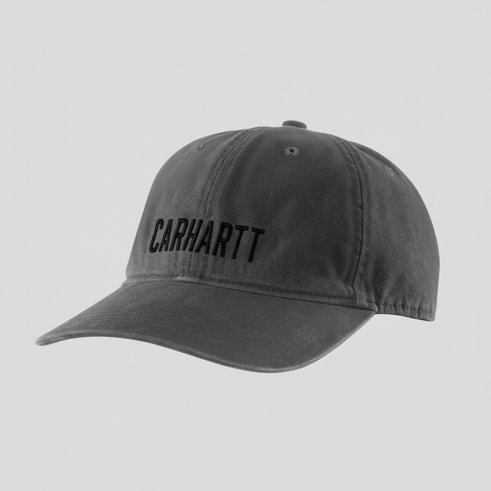 Dark Grey Carhartt Cap with Black Logo