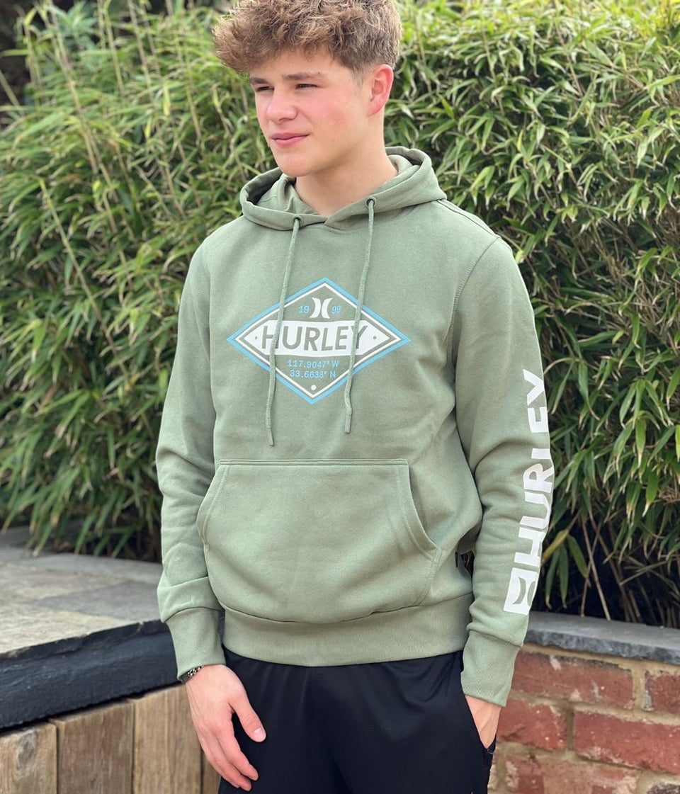 Olive Hurley Diamond Logo Hoodie