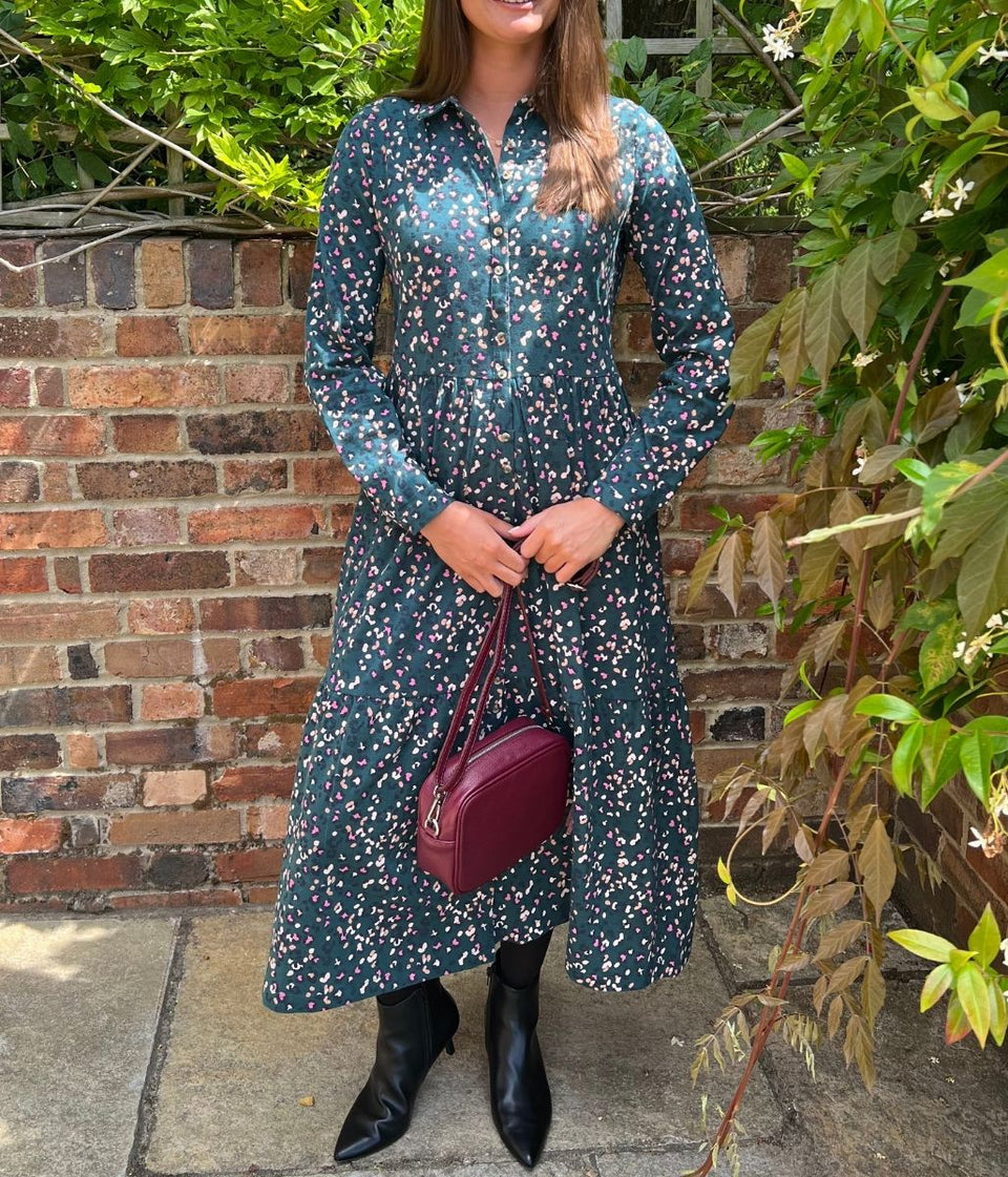 Brakeburn Leopard Blossom Dress