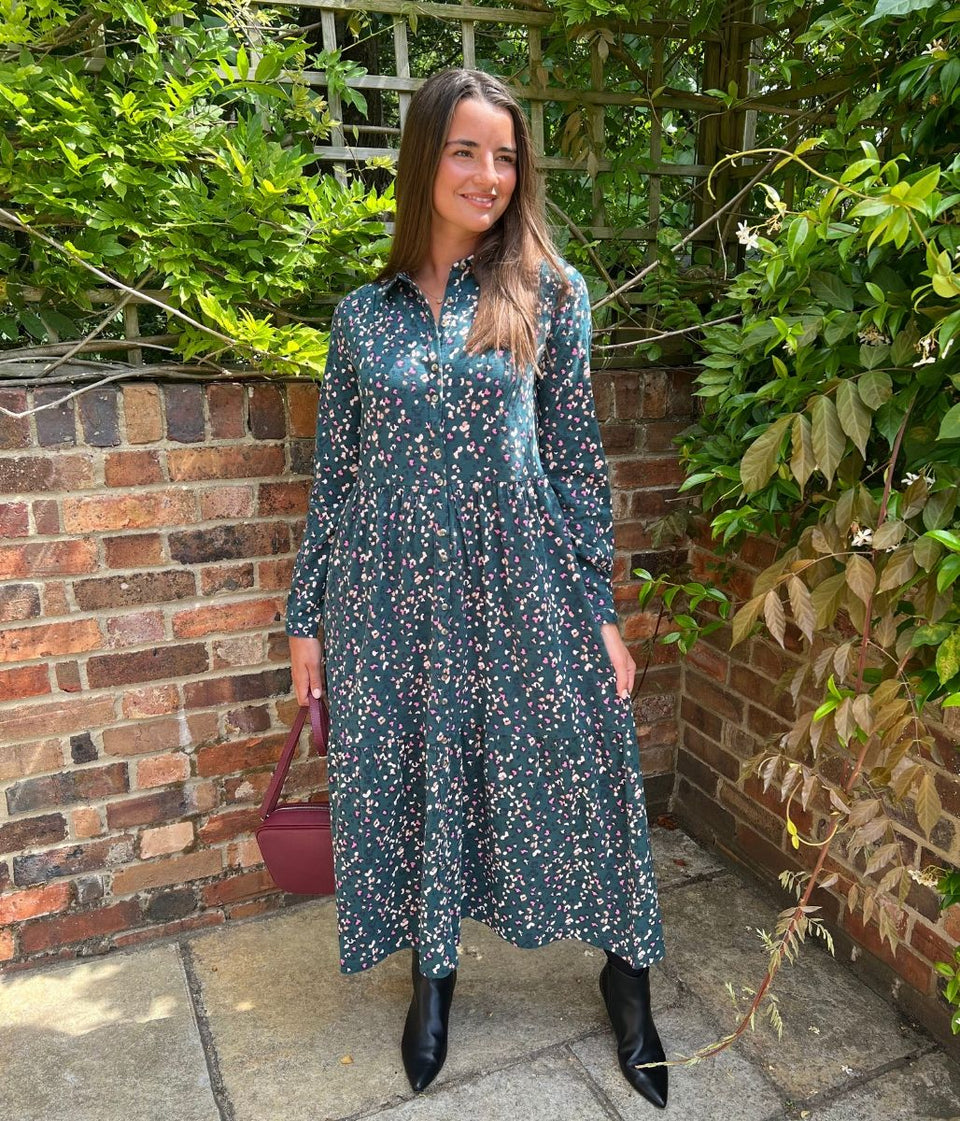 Brakeburn Leopard Blossom Dress
