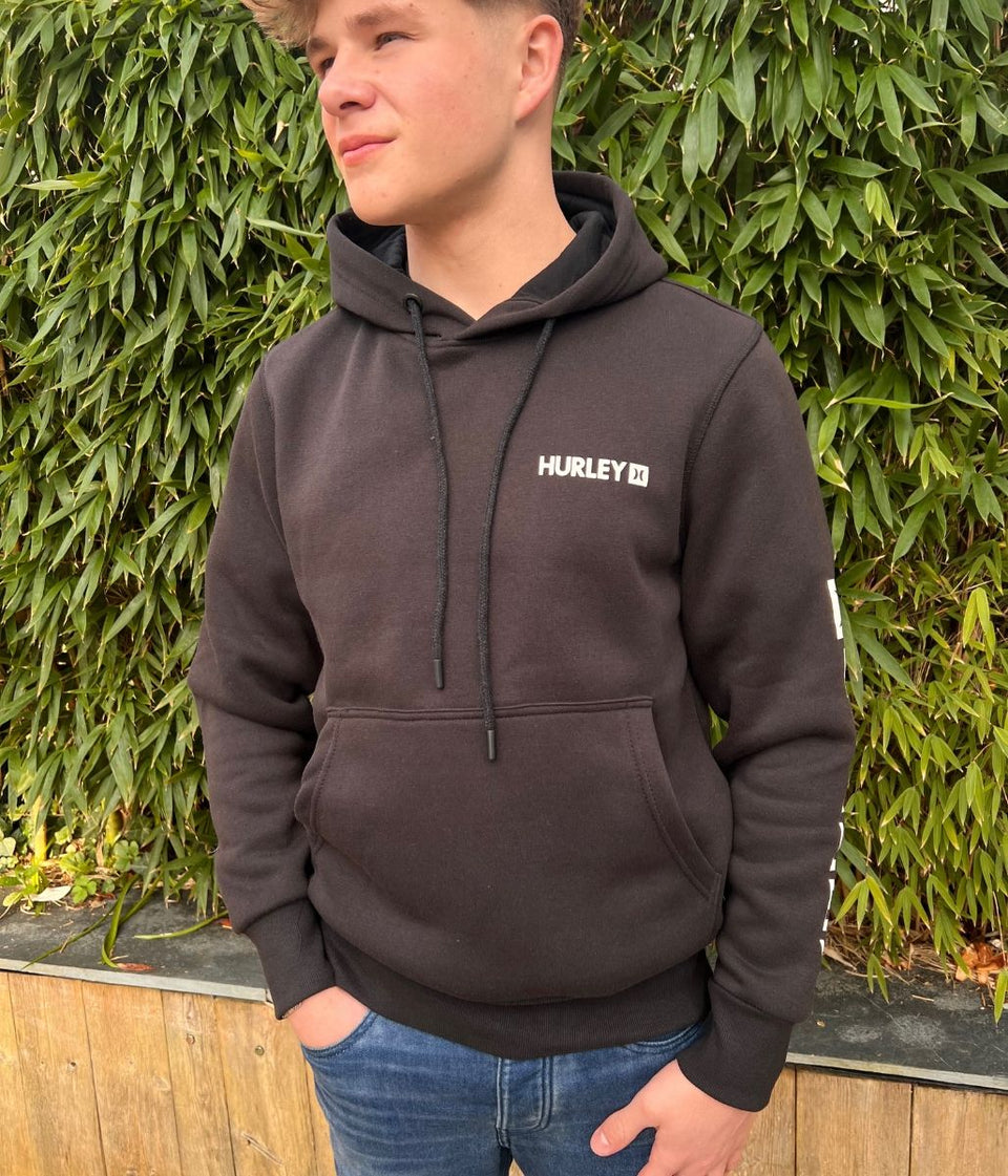 Black Hurley Seaside Hoodie