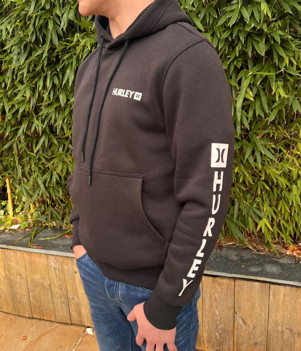 Black Hurley Seaside Hoodie