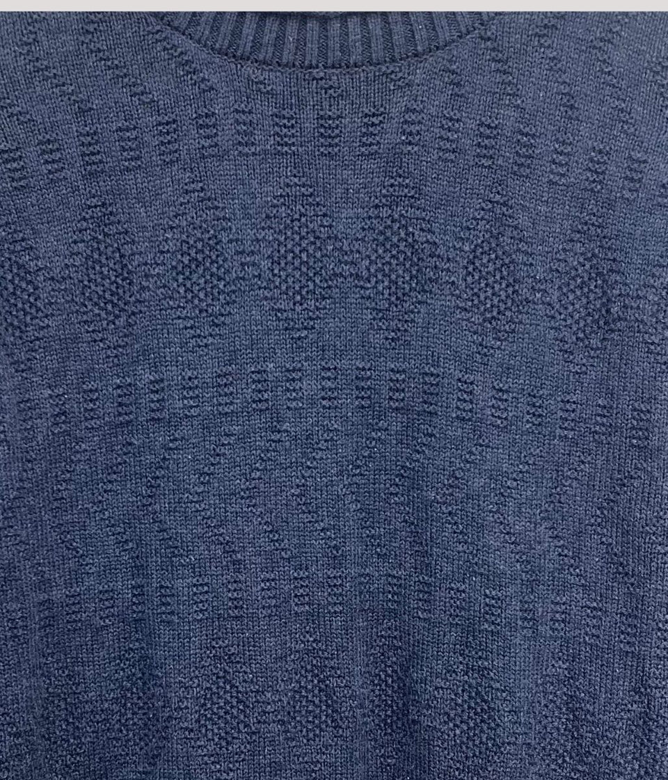 Navy Ex Seasalt Cotton Kinter Jumper