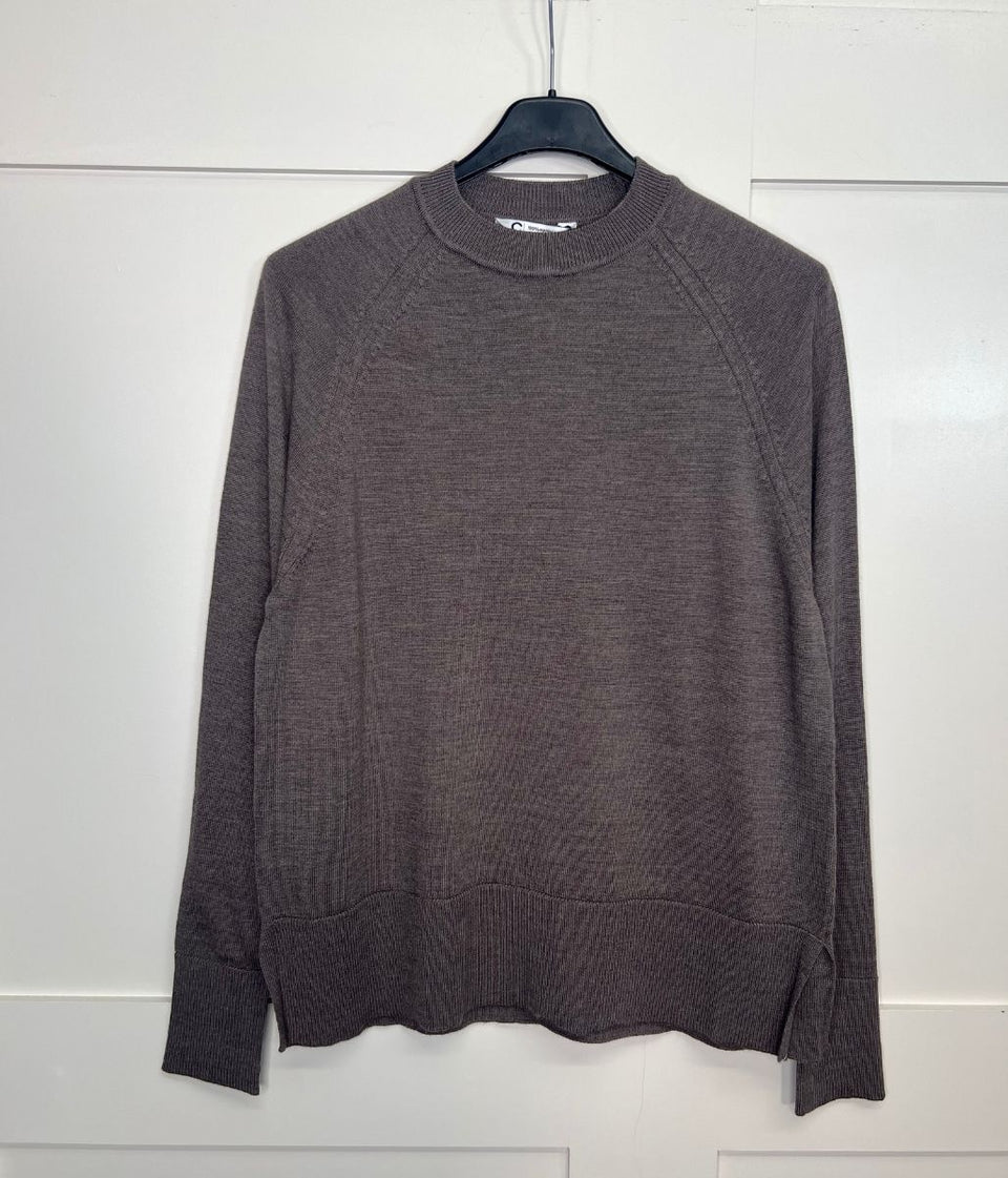 Mink Fine Merino Wool Jumper