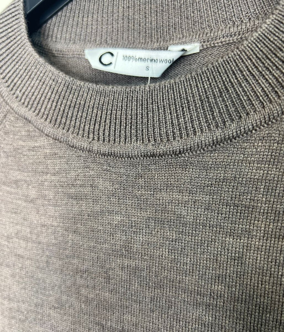 Mink Fine Merino Wool Jumper