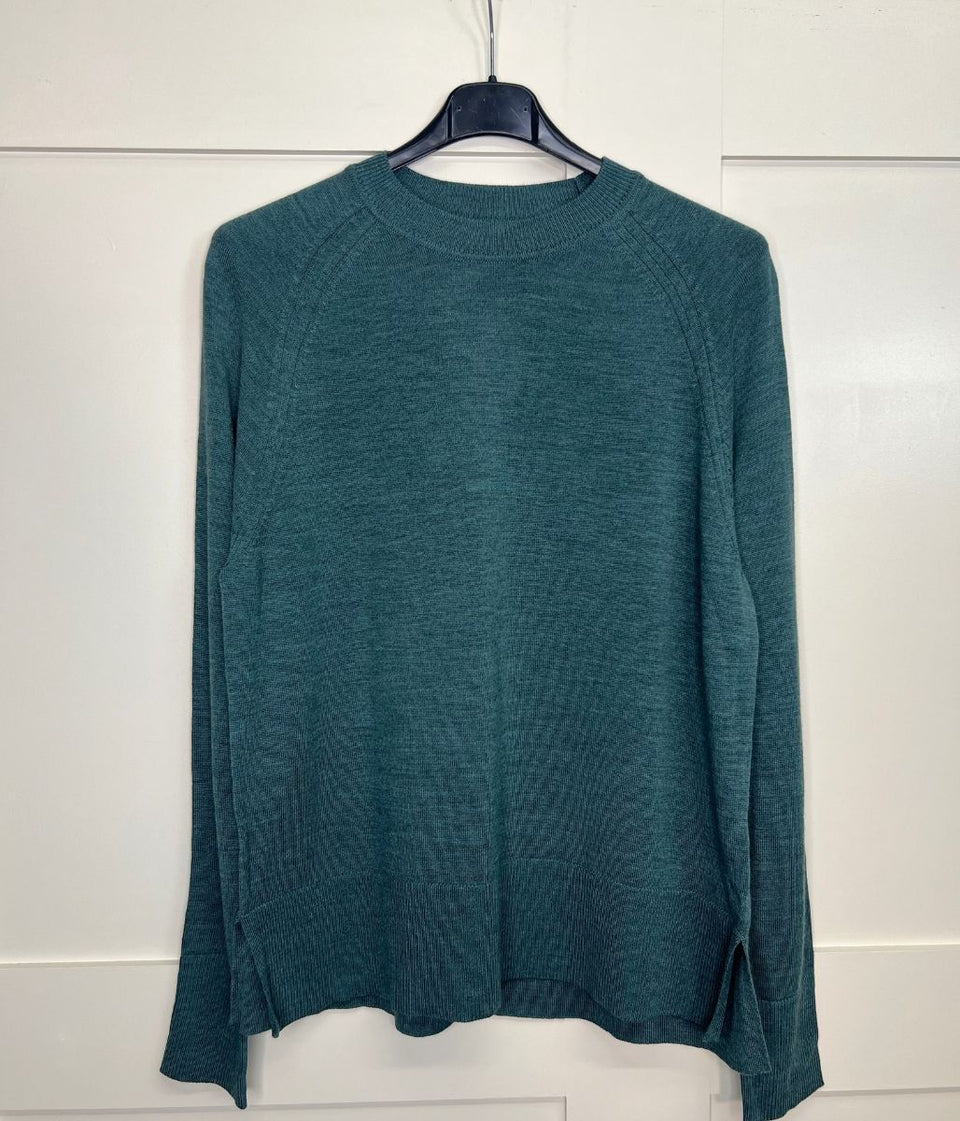 Sea Green Fine Merino Wool Jumper