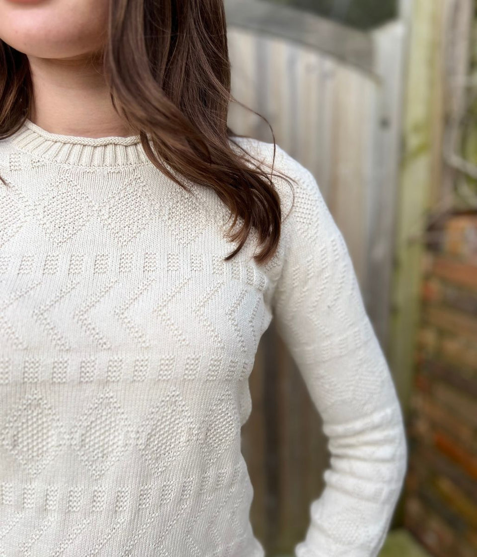 Natural Ex Seasalt Cotton Kinter Jumper