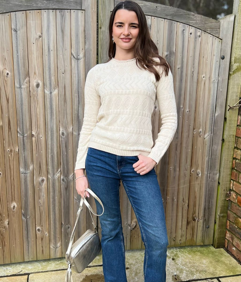 Natural Ex Seasalt Cotton Kinter Jumper