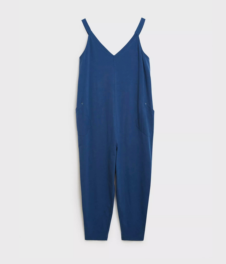 Blue Selina Jersey Jumpsuit