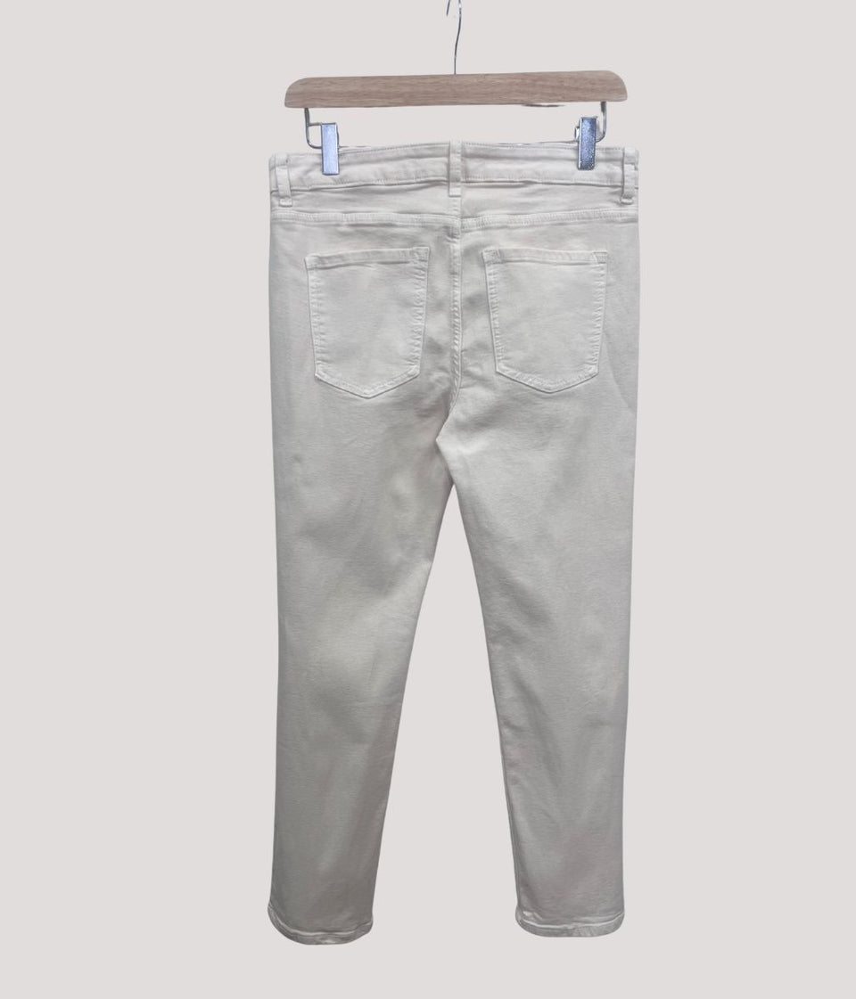 Ecru Lily Slim Fit Jeans